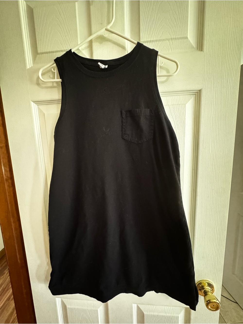 Old Navy Black Sleeveless Mini Dress with Pocket
